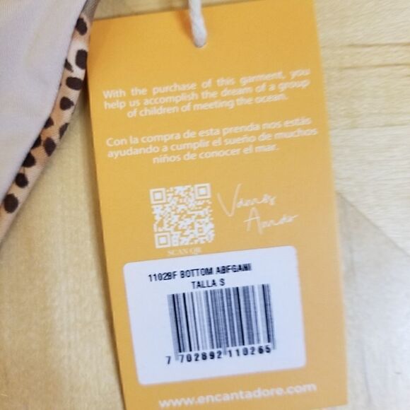 NWT! Encantadore Ubuntu Resort Collection 2021 Isis Bikini Bottom Size Small - Picture 3 of 7